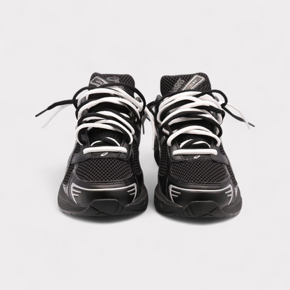 GEL-1130 Black Pure Silver - Double Laces
