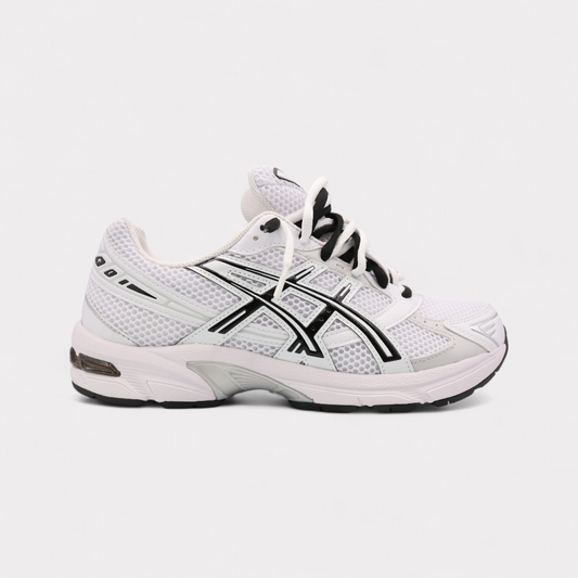 GEL-1130 White Black - Double Laces