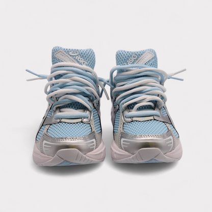 GEL-1130 Denim Pure Silver - Double Laces